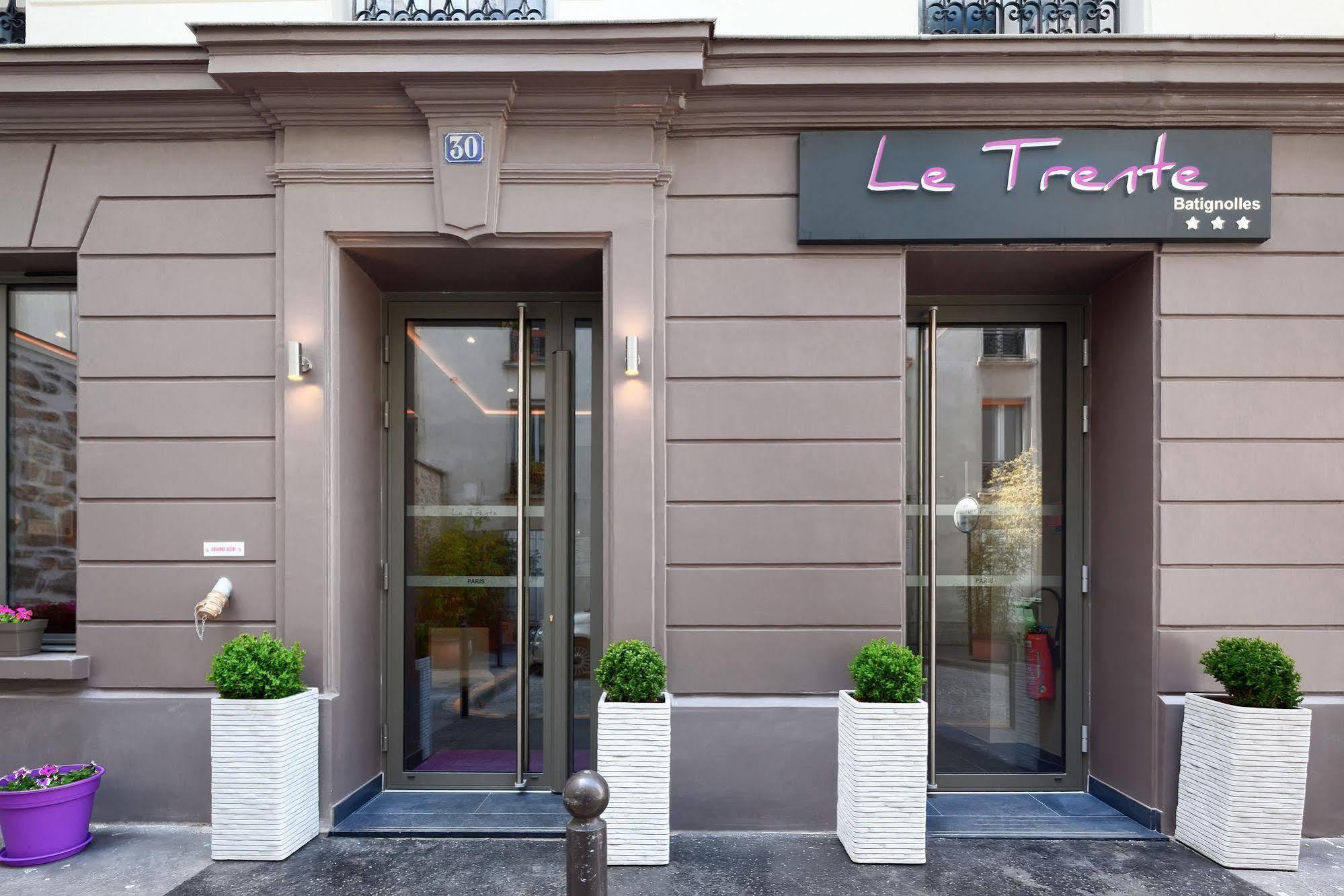 Le Trente Hotel Paris Eksteriør billede